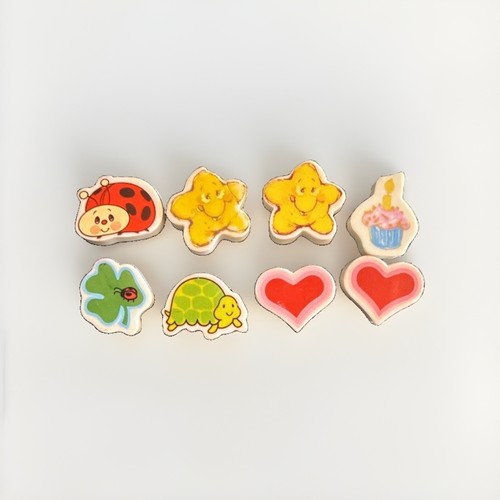 Erasers rubbers set ladybird - erasers/rubbers,
