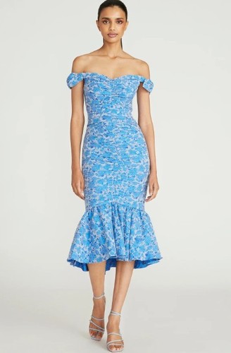 Theia couture eliza ruched - couture,
