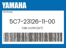 Yamaha Genuine Tube, Outer (Left) - 5C7-23126-11-00