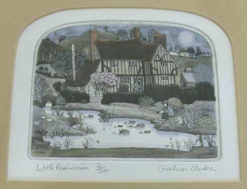 Framed ltd graham clarke - framed, ed