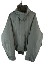 Topshop Curve Womans Anorak Mint Green Jacket Size UK 18 Poly Outdoors