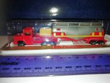 Majorette Magirus No 379 Semi-Truck Tanker Trailer 1:100  mint blister pack M28