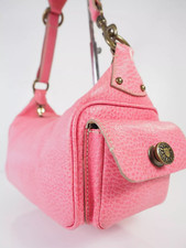 Paul Smith Leather Bag Pink & Multicoloured Swirl Shoulder bag Very Rare