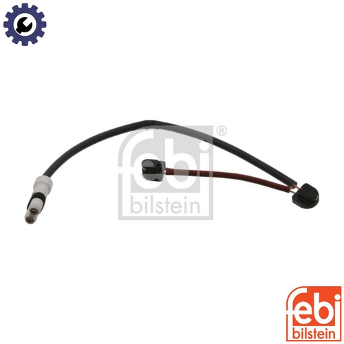 Warning contact brake pad wear - brake,
