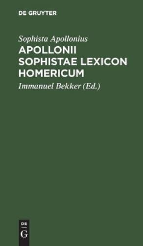 Sophista apollonius apollonii - sophista,