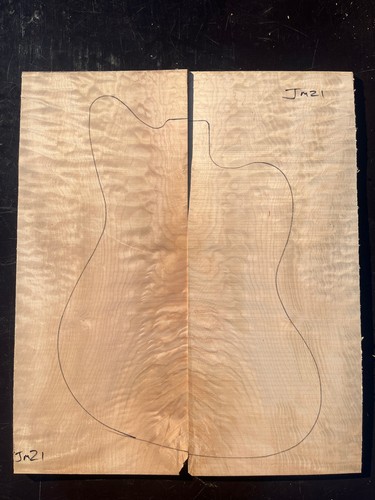 Quilted oregon maple - quilted,