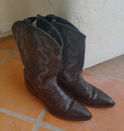 Women vtg western handmade blk - women,