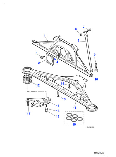 Jaguar hexagonal head bolt xk8 - head,