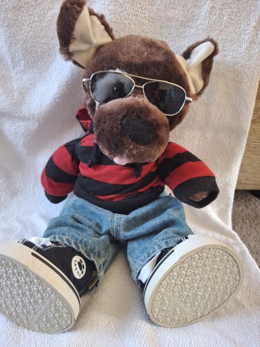 Build bear brown puppy - brown,