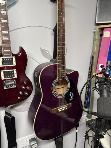 Lindo purple guitar - lindo,