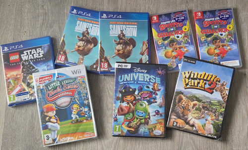 Games wii switch - 8x, •