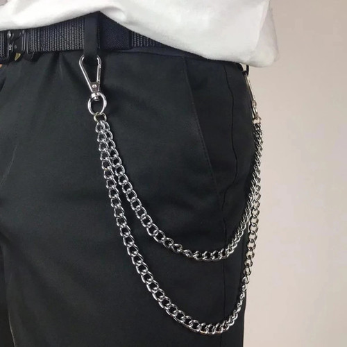 Double chains gothic hip - gothic,