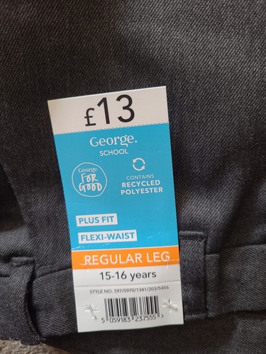 George asda boys school - boys,