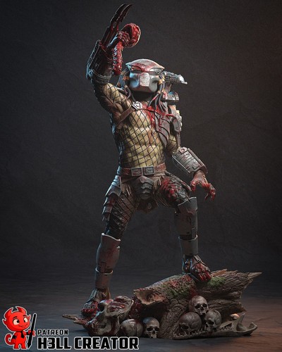 Predator scale statue - 1/10,