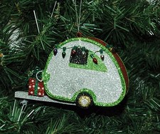 Teardrop Camper with Lights