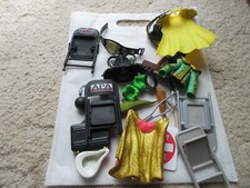 WWE  WWF Wrestling Figures Accessories - Caps Jackets Chairs Belts