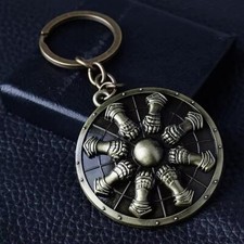 Metal Shield Keyring |