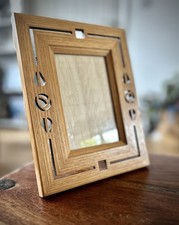 CARRICK Charles Rennie Mackintosh Design Wooden Picture Photo Frame + Glass