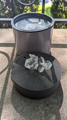 Swarovski crystal rose - swarovski, with