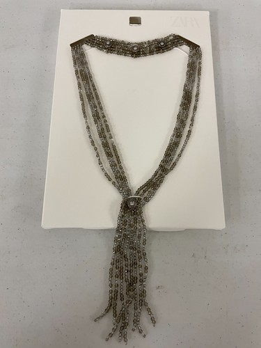 Zara lariat necklace - zara, layered