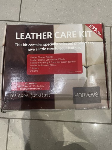 Leather care kit unused with - ,
