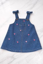 Mayoral Denim Pinafore Dress
