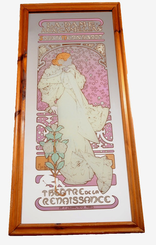 Big vintage mirror - big, 70's