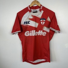 Vintage England Rugby League Shirt Jersey, ISC, Player Issue, Size Mens Small