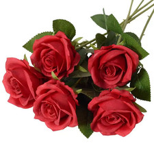 1/5/10/20pcs Roses Artificial