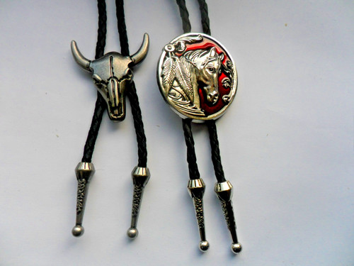 Pair unisex bolo tie with - pair,