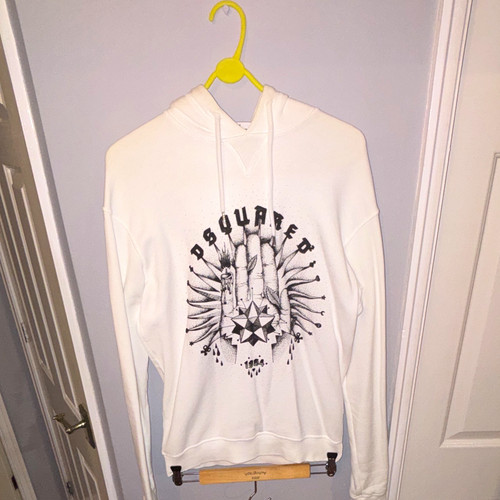 Dsquared2 men white graphic - dsquared2,