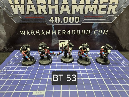 40k black templars - black, x5