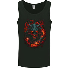 Fantasy Fire Dragon 5 Mens Vest Tank Top