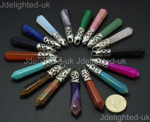 Natural gemstone long - natural,