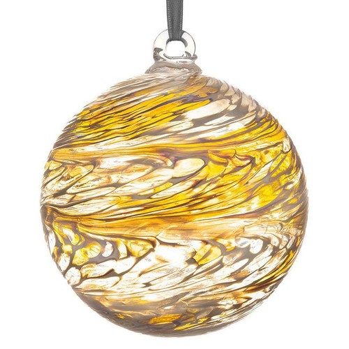 Sienna glass pastel gold 15cm - pastel,