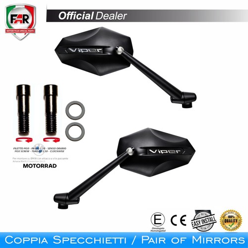 Viper mirrors homologated - mirrors, +