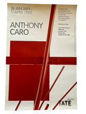 Anthony Caro Tate Britain exhibition poster 2005