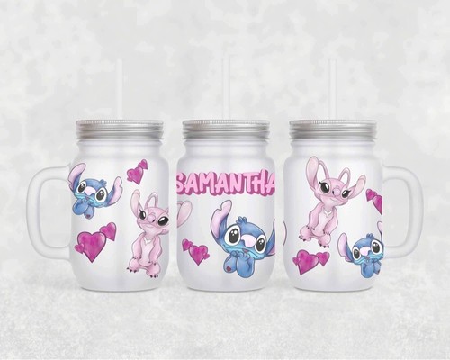 Personalised stitch glass - stitch,