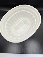 Vintage white ceramic Jelly/Terrine Moulds  