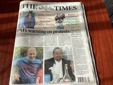 The Times Newspaper October 4 2025 Keir Starter, Donald Trump, Gaza, Israel 