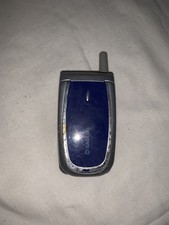 Sagem my C2-3 Mobile Phone Basic Retro Flip Blue Untested 