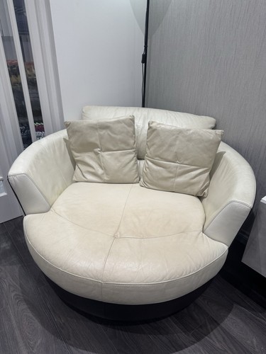 Dfs swivel cream and - and, brown