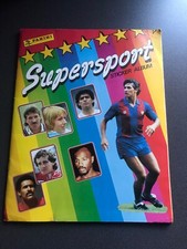 Panini Supersport 1987 Sticker Album - UK Edition - 100% Complete - VGC MINT