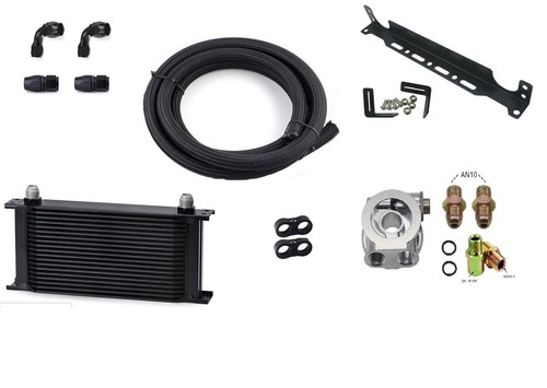 Thermostatic oil cooler kit - thermostatic,