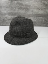 Mens  Trilby Style M&S Grey Hat Head Size 7-7 1/8