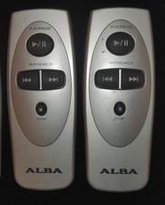 x2 ALBA R03SX2 REMOTE CONTROLs