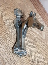 A Vintage Solid Brass Horse