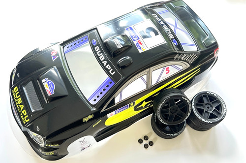 Subaru wrc wrx black - subaru, car