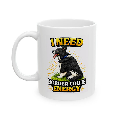 Border collie mug - collie,