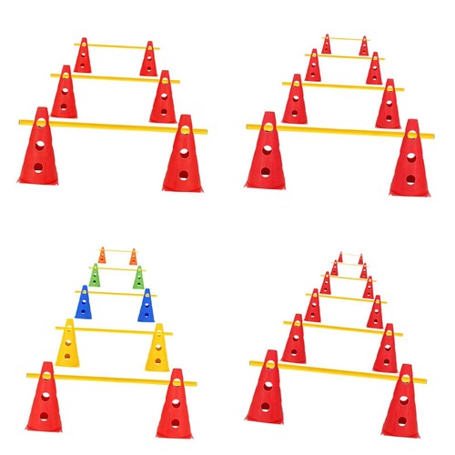 Dog agility hurdle cones pet - agility,